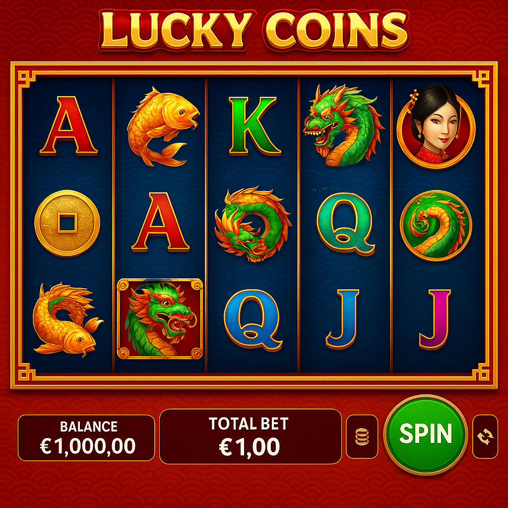 Horus Casino - Lucky Coins Slot Game